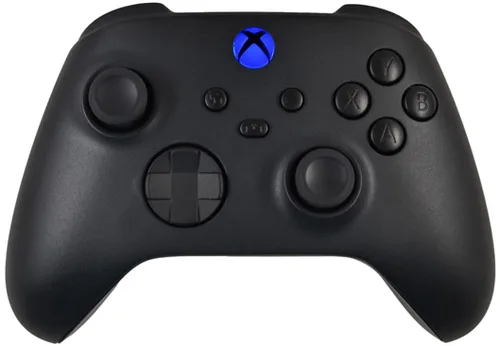 Vista 2 de MODDEDZONE Black Out Smart Rapid Fire Custom Modded Controller Compatible with Xbox One SX for All Major Shooter Games control via phone APP