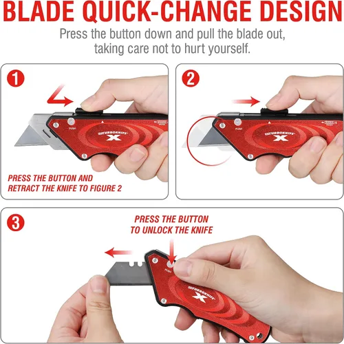 Vista 5 de Olympia Tools 33-132 Turboknife de Red