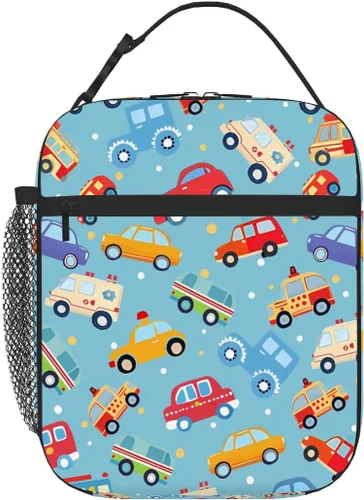 Vista 11 de Bolsa de almuerzo para niños con diseño de mariposas y flores con aislamiento térmico para niños y niñas, para el regreso a la escuela
