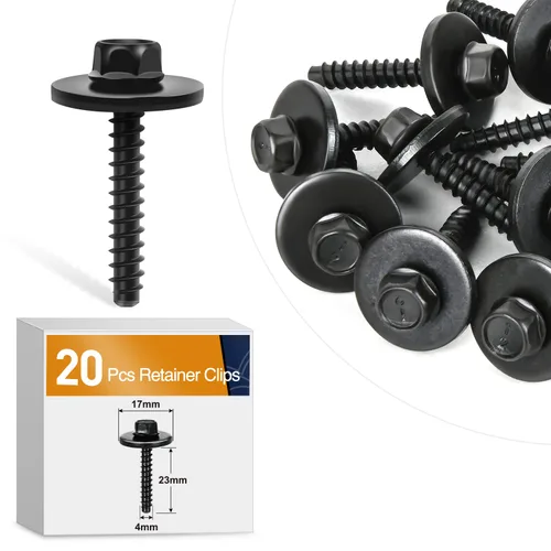 Vista 17 de GOOACC 100 clips de guardabarros compatibles con Toyota 4Runner FJ Cruiser Highlander RAV4 Tacoma, reemplazo 75495-35010 75397-35010