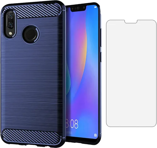 Vista 9 de Asuwish Funda de teléfono para Huawei Y9 2019/Y8s/Enjoy 9 Plus con cubierta protectora de pantalla de vidrio templado y accesorios de celda