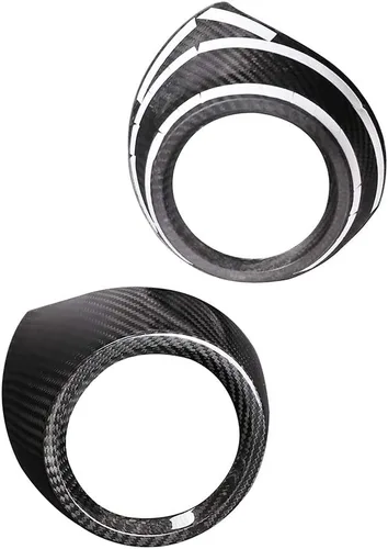 Vista 6 de Cubierta de salida de aire acondicionado lateral de fibra de carbono 100% real para Alfa Romeo Stelvio Giulia 2017-2020 (Giulia)