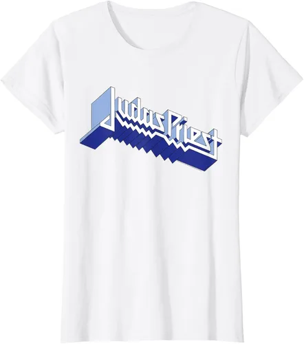 Vista 16 de Judas Priest - Camiseta con logotipo de Defender, Negro