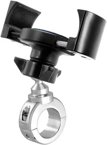 Vista 2 de ARKON Mounts RVMC2C RoadVise - Soporte de teléfono para motocicleta para iPhone 12 11 Galaxy Note 20 10 S20 S10 Retail Chrome
