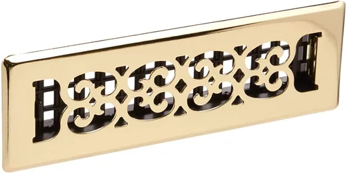 Vista 2 de Placa embellecedora cromada Decor Grates con ornamento