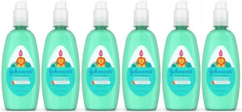 Vista 3 de Johnson's No More Tangles - Spray desenredante para niños pequeños y niños para desenredar nudos en el cabello, hipoalergénico y sin parabenos