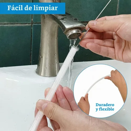 Vista 4 de 15 popotes de repuesto de 3 tamaños para vasos Stanley de 20 onzas, 24 onzas, 32 onzas, 40 onzas, popotes transparentes reutilizables de plástico