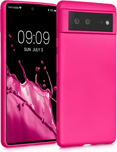 Vista 11 de kwmobile Funda compatible con Google Pixel 6 - Funda protectora de silicona TPU suave y delgada - Piedra antigua