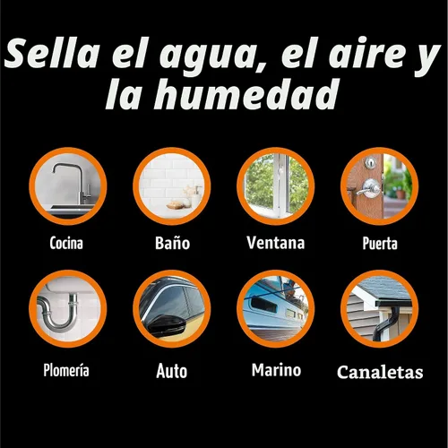 Vista 3 de Gorilla Sellador de silicona impermeable para calafatear y sellar, cartucho de 10 onzas (paquete de 1), sellador de calafateo transparente