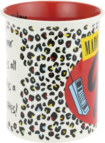 Vista 2 de Enesco Our Name is Mud Decades Happy Birthday Made in the 90s Taza de café, 16 onzas, multicolor