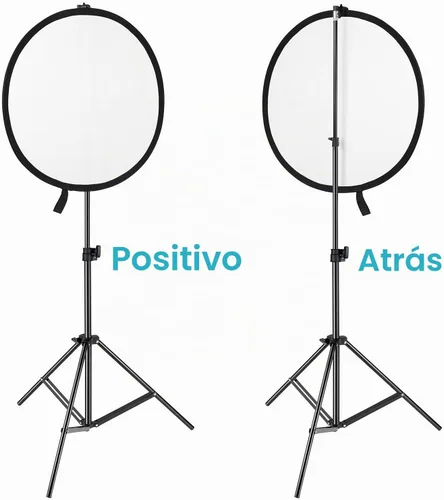 Vista 4 de NEEWER Paquete de 2 abrazaderas reflectoras para telón de fondo, aleación de aluminio resistente, adaptador de montaje de abrazadera