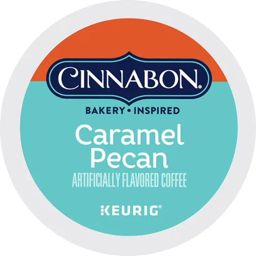 Vista 2 de Cinnabon Caramel Pecan Café, cápsulas Keurig K-Cup de porción única, 72