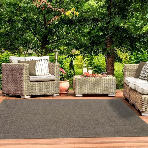 Vista 83 de Superior Alfombra de área para interiores y exteriores, decoración de suelo trenzada reversible para sala de estar, cocina, patio, porche delantero