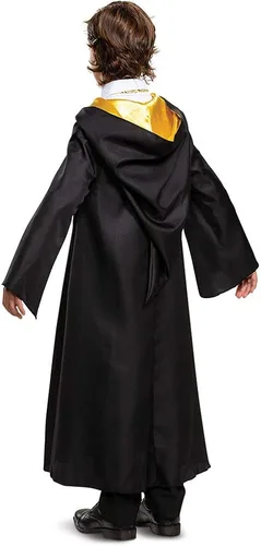 Vista 2 de Harry Potter Robe, Official Hogwarts Wizarding World Costume Robes, Deluxe Kids Size Dress Up Accessory