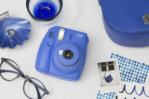 Vista 7 de Fujifilm Cámara instantánea Instax Mini 9 - Azul cobalto (renovada)