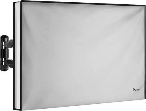 Vista 11 de Garnetics Funda de TV para exteriores de 24 pulgadas, impermeable, resistente a la intemperie con protectores de pantalla de escudo inteligente