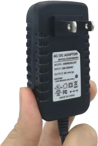 Vista 6 de MyVolts Adaptador de fuente de alimentación de 9 V compatible con teclado Casio CTK-480 - Enchufe de EE. UU