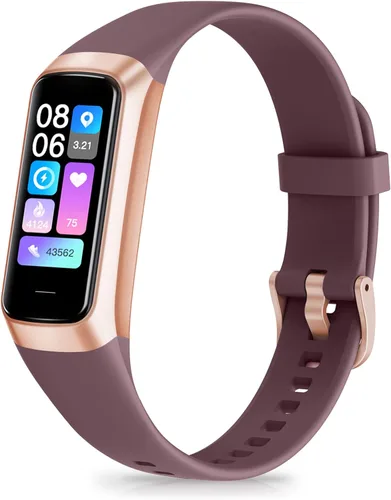 Vista 7 de Zeacool - Reloj inteligente para salud con monitor de frecuencia cardíaca 24/7, oxígeno en sangre, presión arterial, monitor de sueño, rastreadores