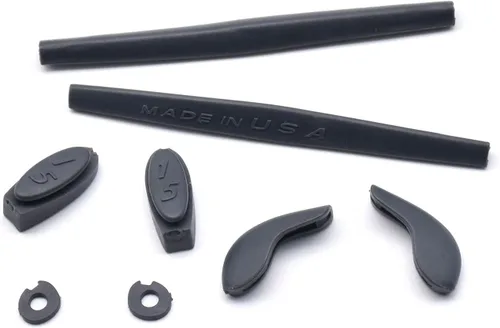 Vista 7 de Juego de piernas de silicona de repuesto para Oakley Juliet Ear Socks Kit de goma Negro