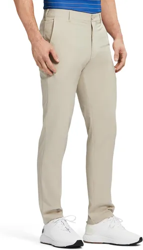 Vista 3 de Izod Pantalones de golf Swingflex de corte recto sin pinzas para hombre