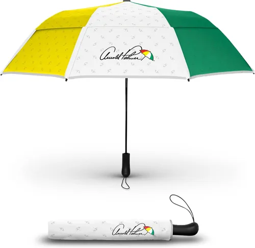 Vista 15 de Weatherman Paraguas de viaje plegable de alta calidad, resistente al viento, compacto, fácil de abrir automáticamente, resiste vientos de hasta 55