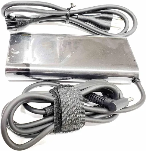 Vista 7 de Cargador adaptador de CA de 150 W 7.7 A apto para laptop HP Pavilion Gaming 15 17, Zbook 15 G3 G4 G5 G6, OMEN 15 17, TPN-DA03, TPN-DA09, 775626-003