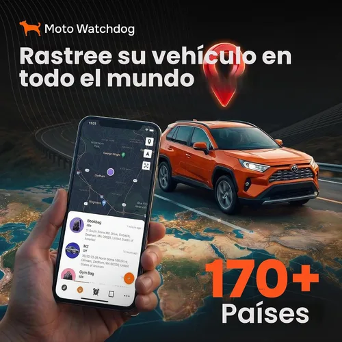 Vista 6 de Rastreador GPS con cable para vehículos, sin suscripción, sin tarifa