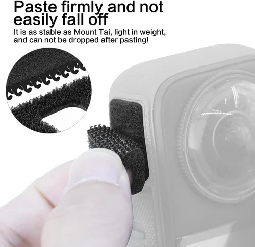 Vista 6 de Protector de pantalla de vidrio templado para Insta360 X4 con protector de lente y micrófono de espuma para reducción de ruido