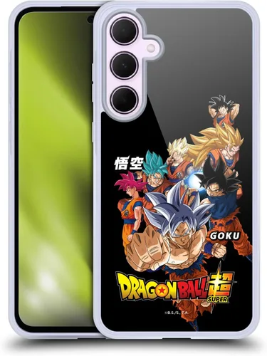 Vista 202 de Head Case Designs Funda de gel con licencia oficial de Dragon Ball Super Group Future Trunks Arc Characters [protección de grado militar] compatible