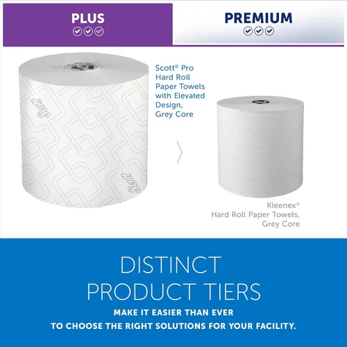 Vista 6 de Scott Professional - Toallas de papel duro a granel, 6 rollos x 1150 pies (25703)