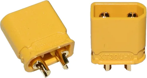 Vista 6 de XT30 Conectores XT30 Conectores hembra y macho con 2 piezas de tubo retráctil para coche RC/barco/batería LiPo