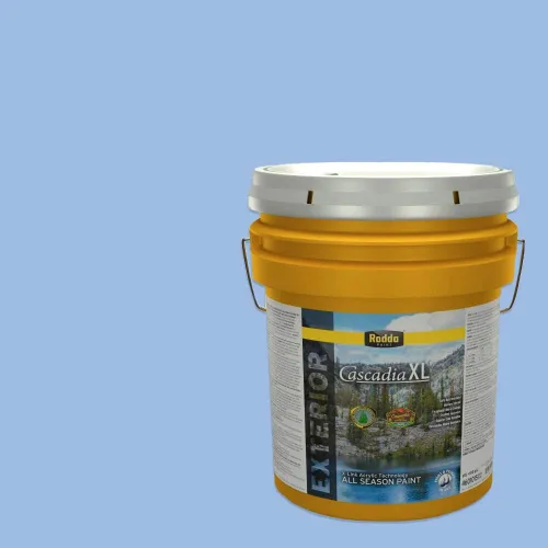 Vista 118 de Rodda Paint CASCADIA XL - Pintura satinada e imprimación para exteriores en uno, cuarto de galón, idea abstracta
