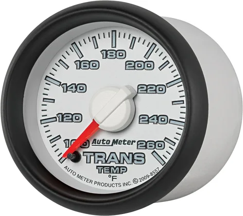 Vista 2 de Auto Meter Medidor de temperatura de transmisión de coincidencia de fábrica 8557
