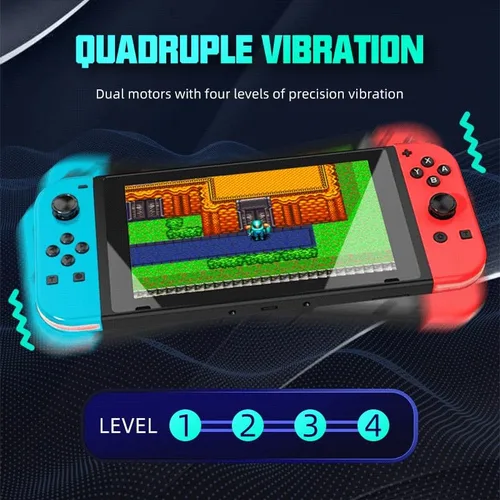 Vista 6 de Joypad for Switch Controllers, Upgraded Joypads Compatible with Nintendo Switch Controller, LR Wireless Joy-Pad RedBlue Joy Pads for Switch