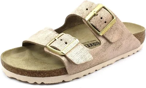 Vista 68 de Birkenstock Sandalias unisex Arizona con plantilla suave para adultos Lima activa