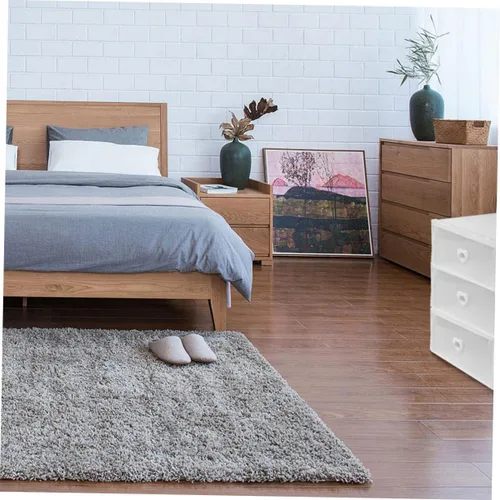 Vista 2 de BESPORTBLE Caja de almacenamiento de zapatos gruesos de alta capacidad, 3 piezas, tipo cajón de plástico, diseño de ranura para zapatos de tacón