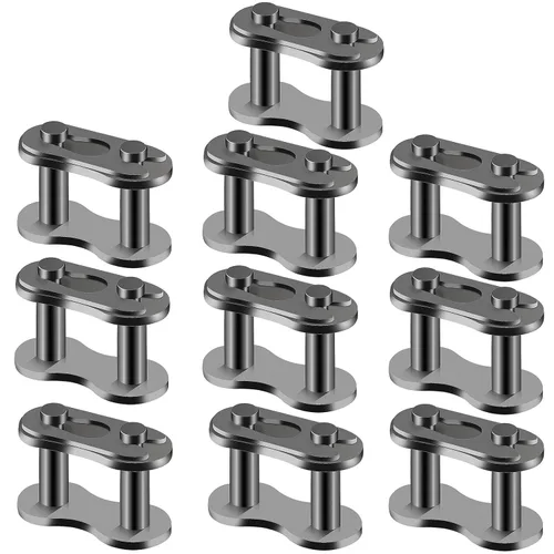 Vista 20 de 3 piezas de 420 unidades de conector maestro de reparación de cadena de transmisión de enlace dividido para 50cc 70cc 90cc 110cc 125cc ATV Quad