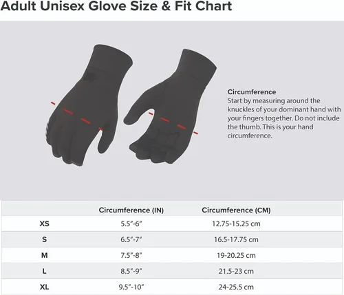 Vista 2 de New Balance Guantes de correr ligeros y cálidos para pantalla táctil, antideslizantes, para hombre y mujer, guantes de clima fresco