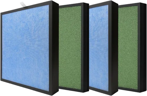 Vista 12 de Nispira Filtro de repuesto de carbón activado HEPA 4 en 1 compatible con purificador de aire HSP002 Smart 2.0, 1 paquete