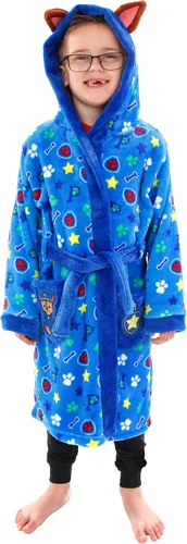 Vista 2 de Paw Patrol Bata Chase Kids Robes Bata de baño polar para niños