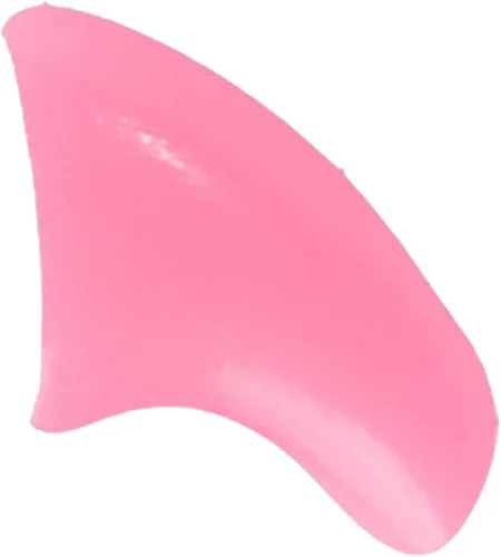 Vista 3 de Paquete de 40 tapas de uñas suaves para garras de gato, rosa suave, tamaño mediano