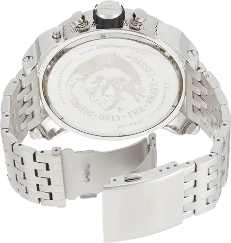 Vista 2 de Diesel DZ7221 Mr Daddy reloj plateado para hombre
