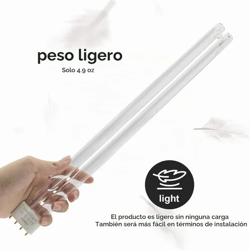 Vista 4 de Dos 36W 36 vatios ULTRAVIOLETA lámpara 2G11 Base-4 Pin para JEBAO, nuevo