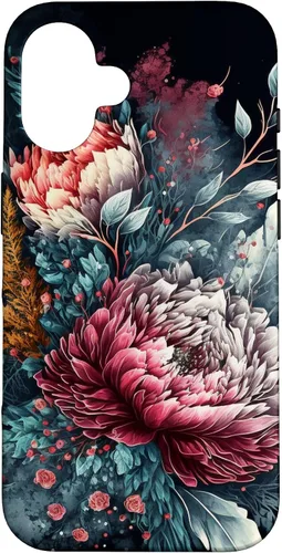 Vista 32 de Winter Floral Flower Design Case for iPhone 17
