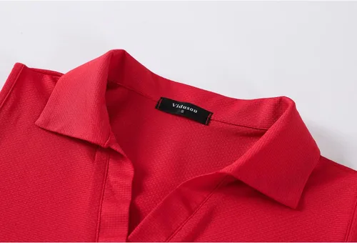 Vista 4 de Polo de golf sin mangas para mujer, camisetas deportivas ligeras para tenis