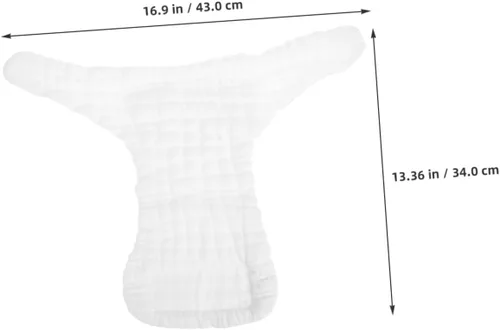 Vista 2 de Didiseaon 5 fundas de pañales reutilizables de algodón para recién nacidos y niños pequeños, lavables y transpirables para niños y niñas