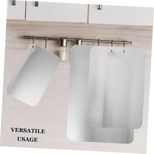 Vista 3 de Tabla de cortar de doble cara 3pcs acero inoxidable para cocina