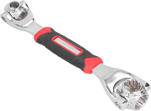 Vista 5 de TOPINCN Llave de enchufe universal 48 en 1, multiusos, diseño de 12 dientes, herramienta de destornillador de pernos para varios tamaños de tuerca