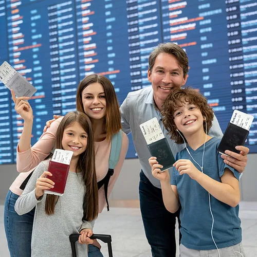 Vista 6 de Paquete de 8 soportes para pasaporte de viaje, fundas de pasaporte de cuero con ranura para tarjeta de vacunación, funda para pasaporte, protector