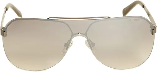 Vista 2 de GUESS Factory Rimless Shield Sunglasses